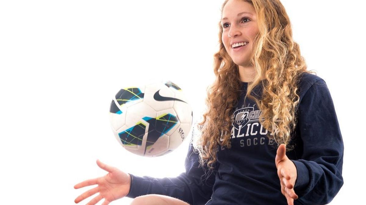 Squalicum’s Kim Hazlett has been selected The Bellingham Herald’s 2016 All-Whatcom County Girls’ Soccer Player of the Year after leading the Storm to a repeat Class 2A state title.