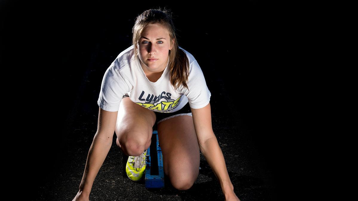 
Lynden Christian sophomore Hannah Rusnak is the All-Whatcom Girls' Track Athlete of the Year.
