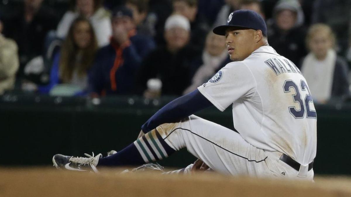 
Taijuan Walker will be skipped the next time through the pitching rotation and might not start another game this season, said Mariners manager Lloyd McClendon. 
