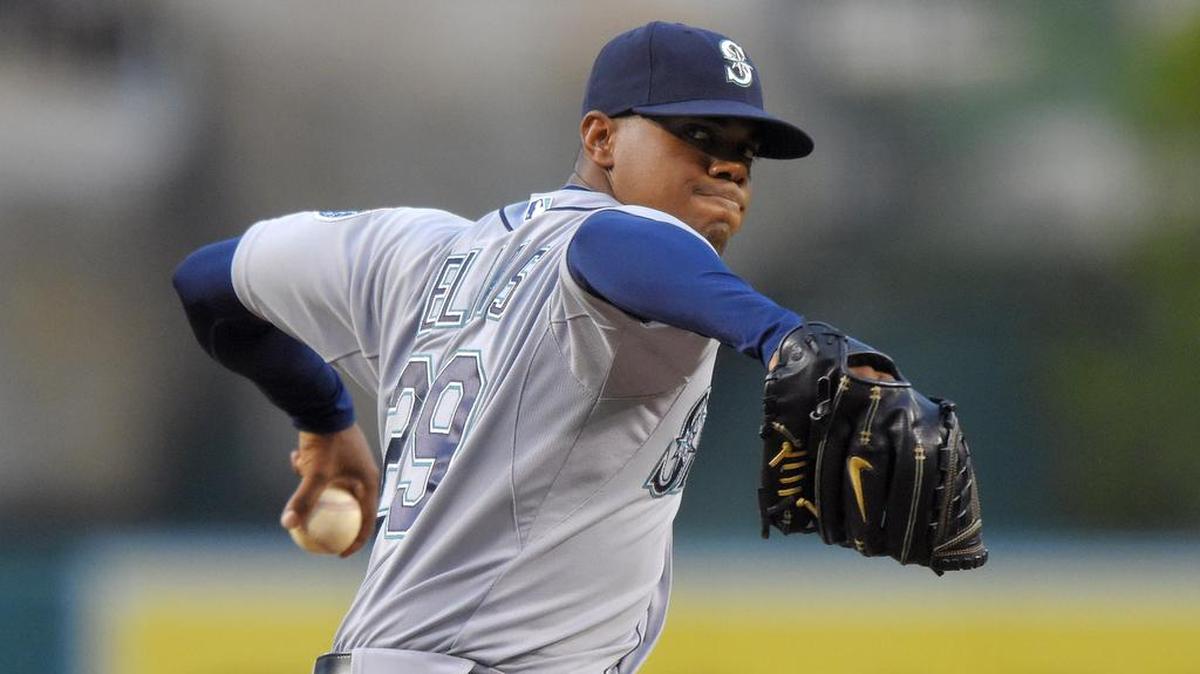 
Mariners lefty Roenis Elias is likely to rejoin the starting rotation soon as the team looks to limit the innings of young starters Mike Montgomery and Taijuan Walker.

