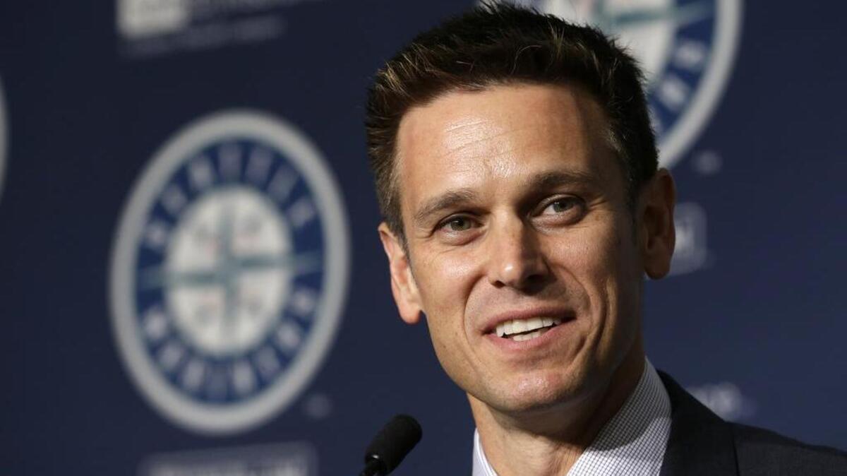 
New Seattle Mariners general manager Jerry Dipoto.
