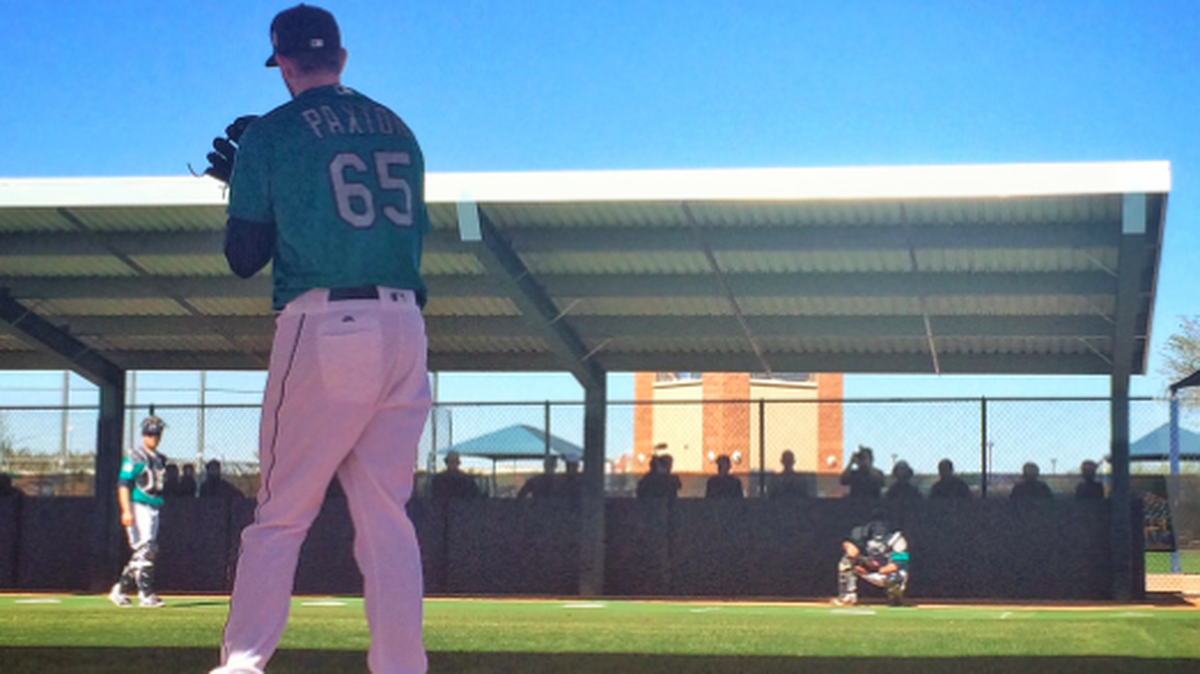 Lefty James Paxton has been working this spring on two new pitches.