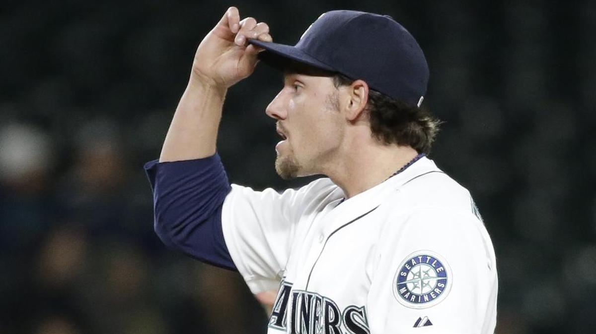 
Seattle reliever Danny Farquhar has allowed one hit and no runs in 8 1/3 scoreless innings streak while striking out 11.
