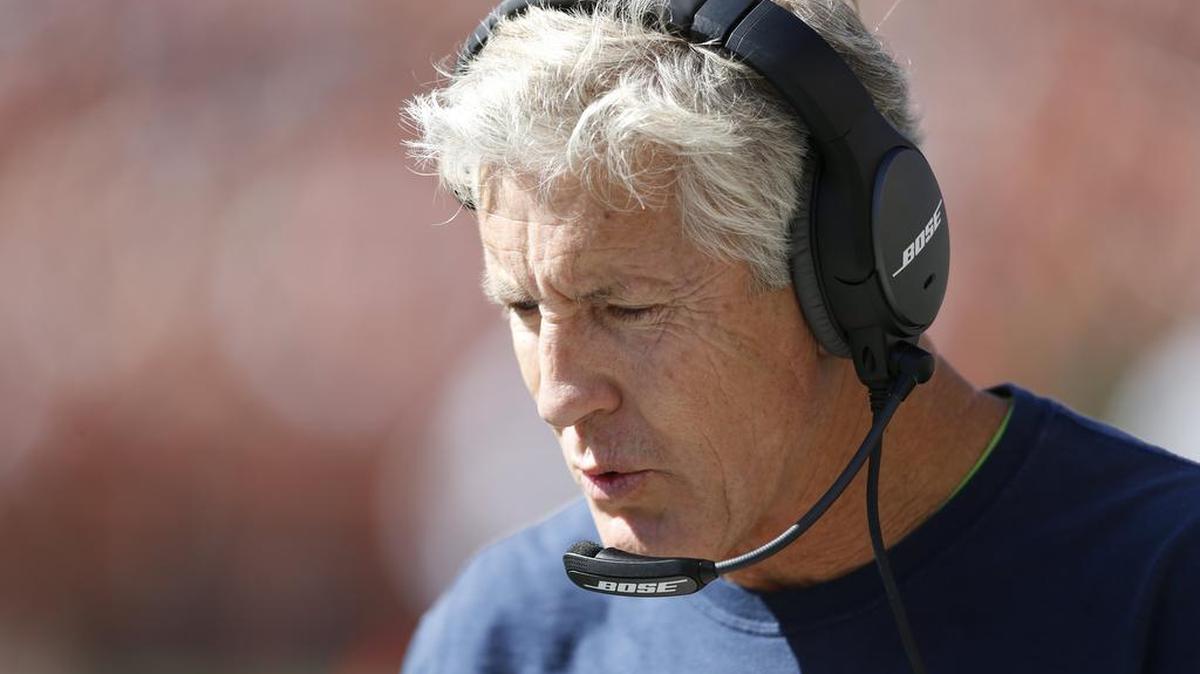
Seahawks coach Pete Carroll might have to start mulling over the motivational message of brotherhood he used to rally his team toward a Super Bowl last year.
