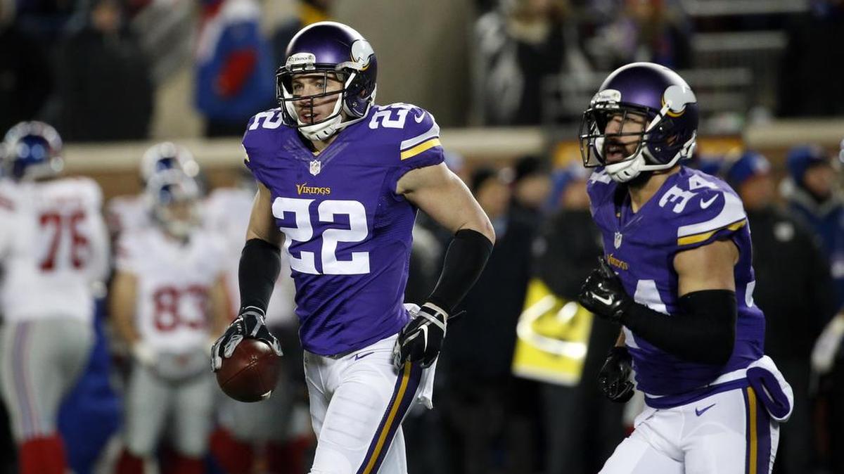 Minnesota free safety Harrison Smith (22) leads a resurgent Vikings defense that was missing several regular players when the Seahawks and Vikings played on Dec. 6.