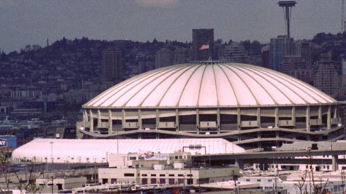 The Kingdome was a fixture of the Seattle skyline for more than two decades.