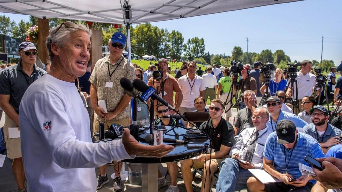 Pete Carroll said Friday’s first day of rookie minicamp was impressively “clean.”