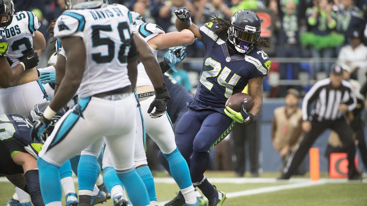 Seahawks running back Marshawn Lynch could return this week after abdominal surgery in November.