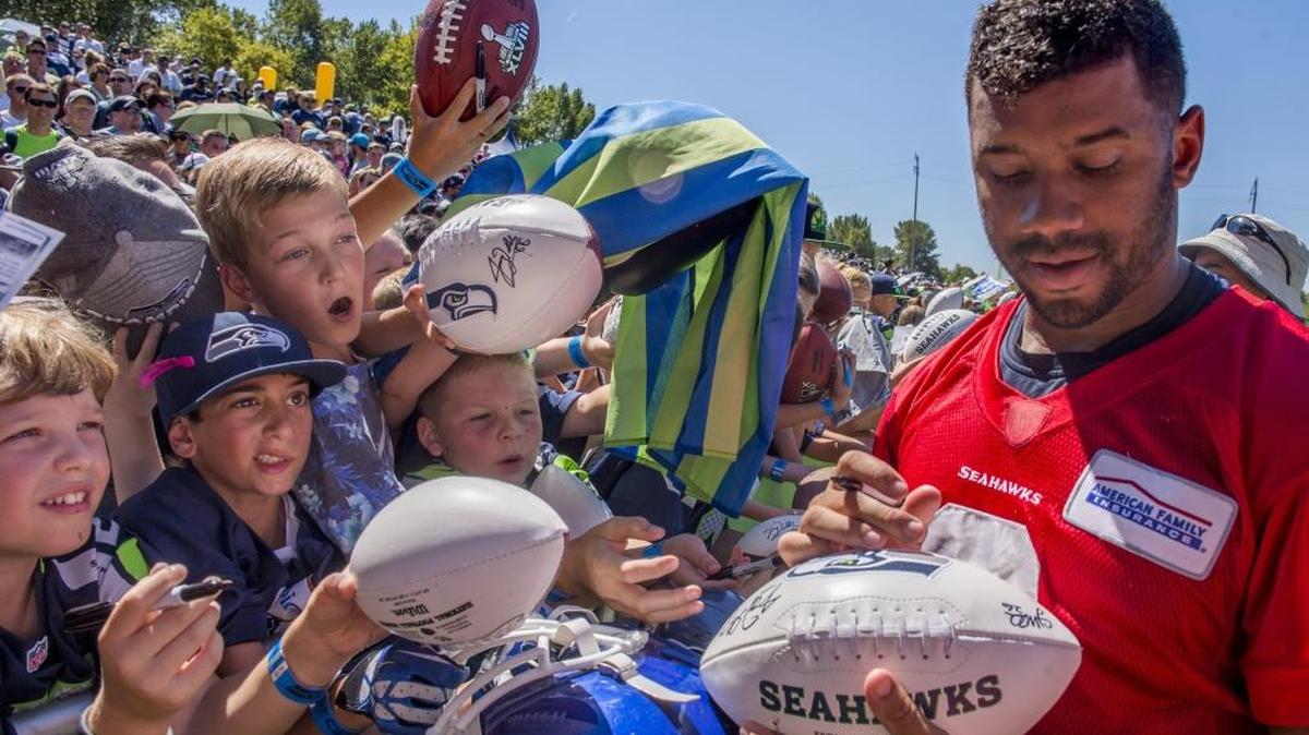 
Seahawks quarterback Russell Wilson has had a busy offseason, but coach Pete Carroll isn’t worried about Wilson’s ability to focus on football.
