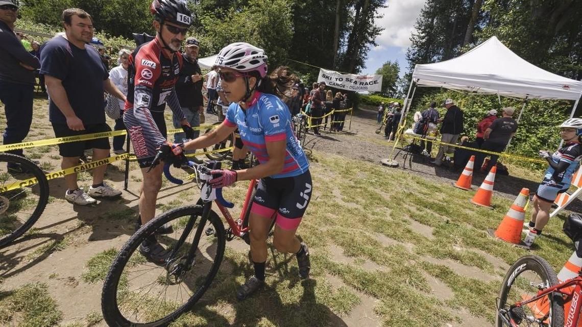 Neither snow nor ice could keep her from racing against the world’s best