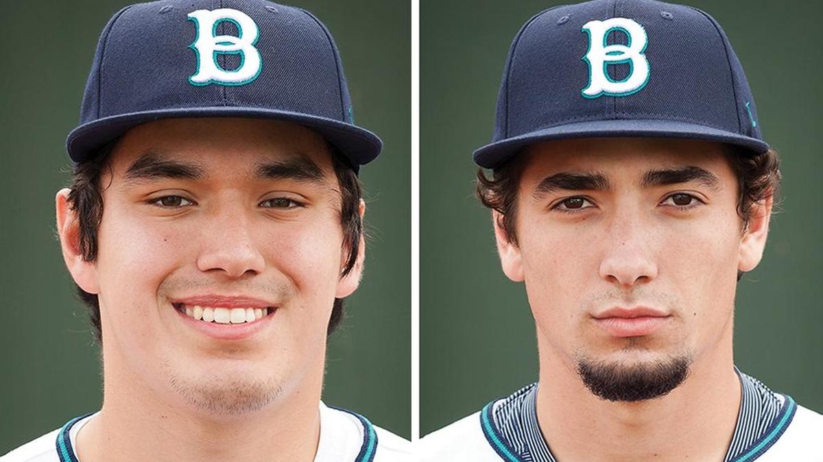 The Bellingham Bells placed Bellingham High graduate Austin Shenton, left, and Sehome High graduate Josh Zavisubin on the All-West Coast League honorable mention list.
