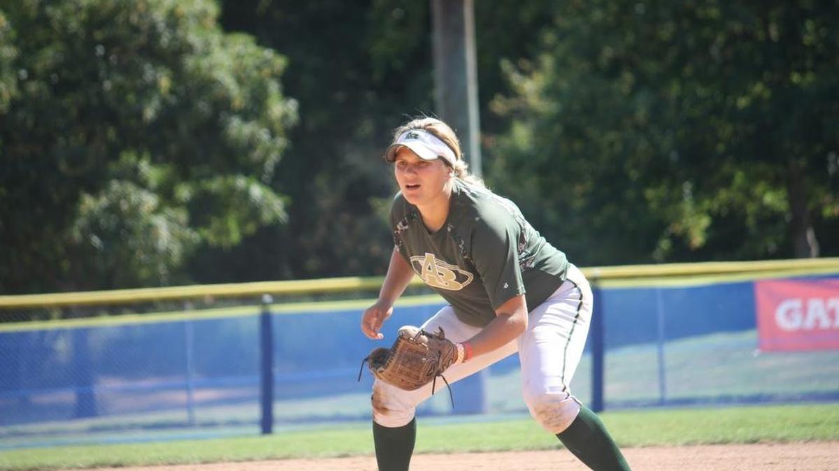 
Amanda Baker, 16, has played with Absolute Blast for two years. She plays first base, pitcher and right field. Her team is competing at the PGF National Championships August 4-8 in Huntington Beach, Calif.
