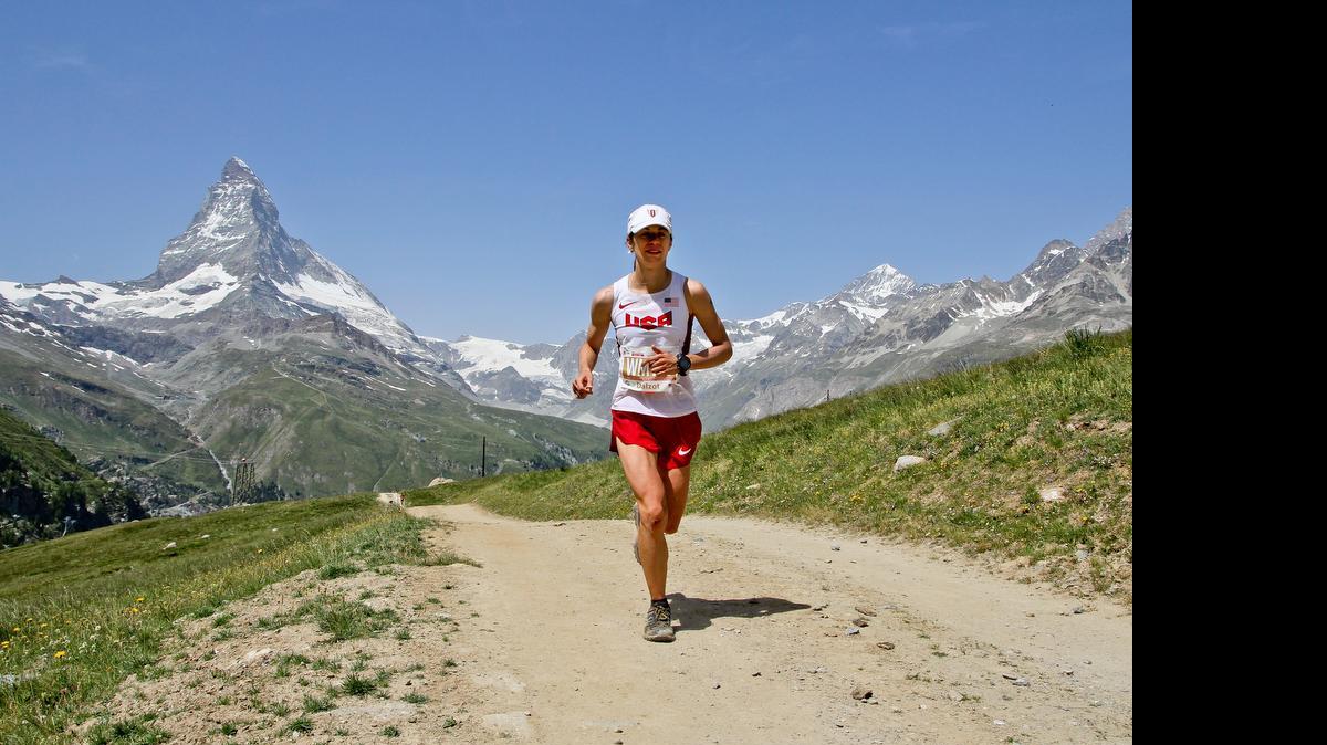 
Maria Dalzot of Bellingham represented the USA at the World Long Distance Mountain Running Championship on Saturday, July 4, in Zermatt, Switzerland. The U.S. women won team bronze with Dalzot placing 18th. 
