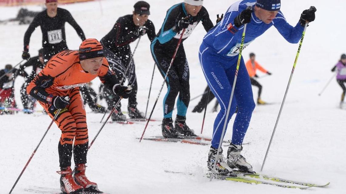 Cross-county skiing leg starts off Ski to Sea with a blast