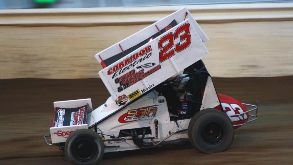 Snohomish’s Seth Bergman competes during the Jim Raper Memorial Dirt Cup during racing Friday-Saturday, June 24-25, at Skagit Speedway. Bergman has competed full time in the American Sprint Car Series since 2011.