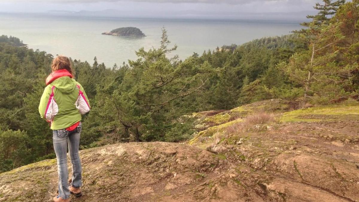 Goose Rock at Deception Pass State Park offers sweeping views.